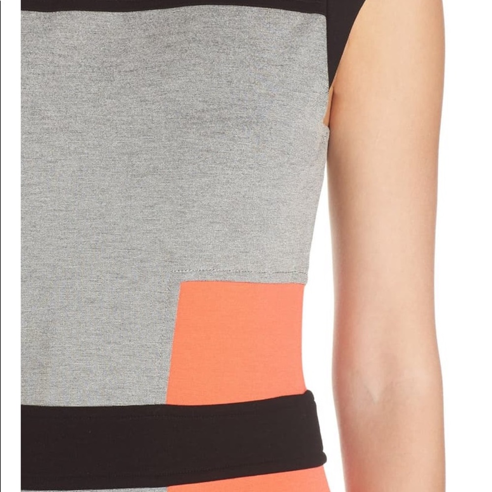 French connection dress color block